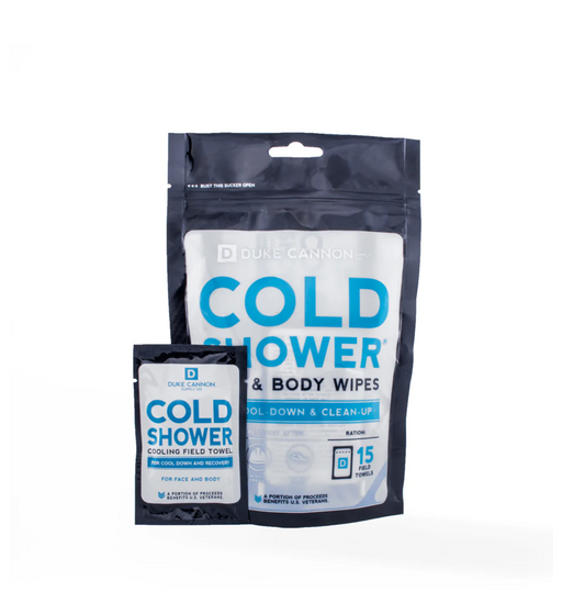 Cold Shower Body Wipes