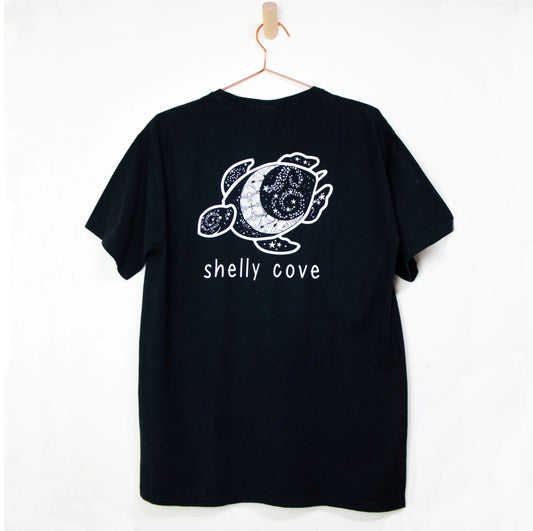 Shelly Cove Black Short Sleeve