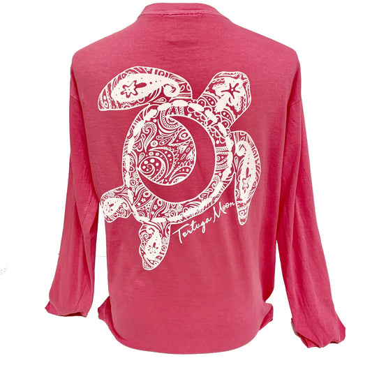 Shelly Cove Red Long Sleeve